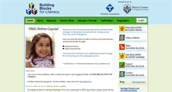 Desktop Screenshot of buildingblocksforliteracy.org